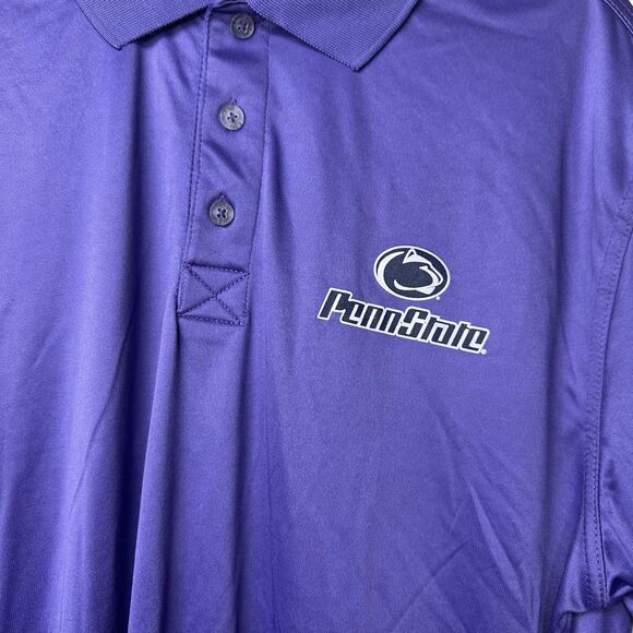 Ultra Club Penn State Polo Shirt Men’s Size Medium Light Purple Collared NWT - Picture 4 of 9